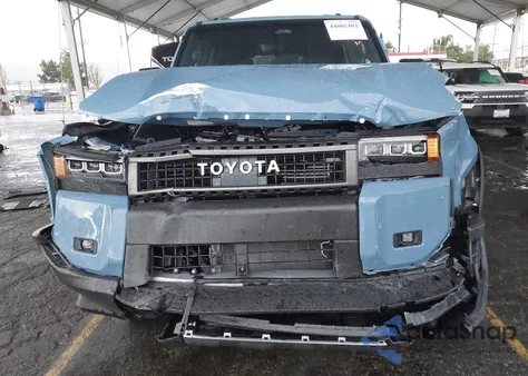 2025 Toyota Land Cruiser из США, поврежденный, VIN JTEABFAJ9SK041853